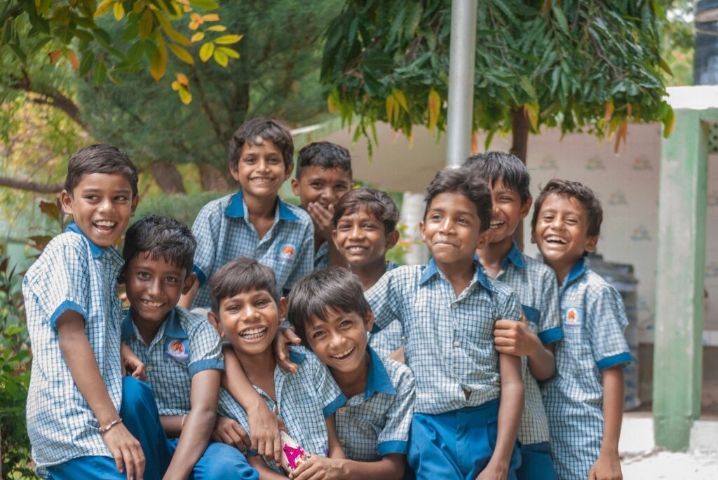 Happy School Kids